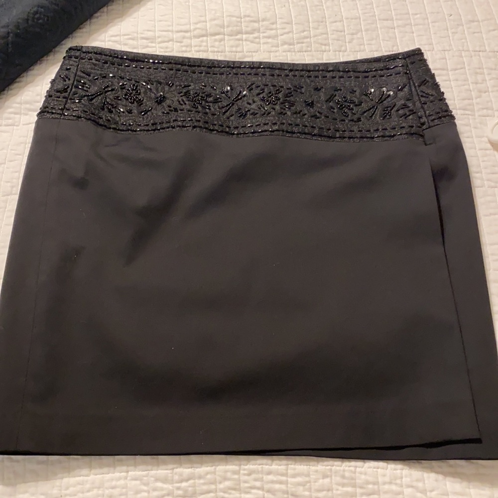 Black mini skirt Express